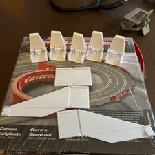 Carrera 1/32 Digital Track with Guardrail Track Clips New