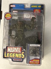 MARVEL LEGENDS MAN-THING Figure 2004 ToyBiz Series 8 w  Comic & Card