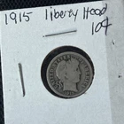 1915 Philadelphia Mint Silver Barber Dime