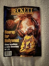 BECKETT PAŹDZIERNIK 1996 WYDANIE #75 SHAQUILLE O'NEAL COVER