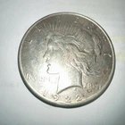 1922 Peace Silver Dollar $1 0.9 Fine Silver Uncertified Ungraded US Coin