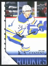 2020-21 Upper Deck 2005-06 Tribute Dylan Cozens Rookie Buffalo Sabres #T-84