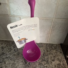 Nessie Stand Alone Soup Ladle Pink Ototo Loch Ness Monster Kitchen Spoon 