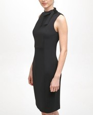 CALVIN KLEIN Business Professional Black Dress Neck Tie Women’s Size 14 NWT