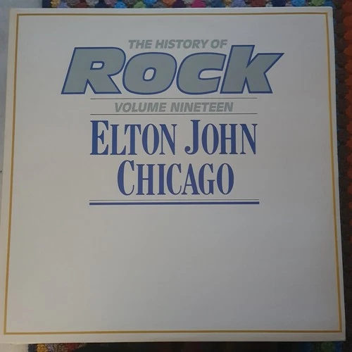 The History of Rock Vinyl Albums  -  Vol 19 - Elton John , Chicago