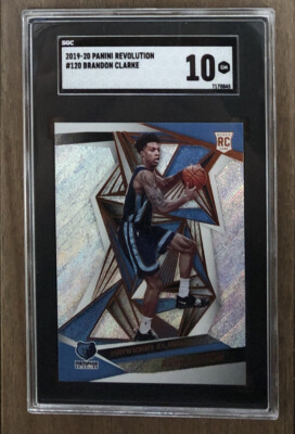 Panini Brandon Clarke RC Gold auto/10 鑑定 Panini Brandon Clarke RC Gold auto/10 鑑定