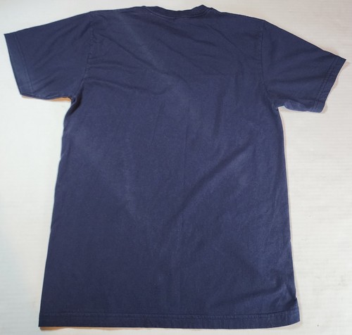 American Apparel Wicross Selector Blue Short Sleeve Graphic T-Shirt Medium - Picture 3 of 8