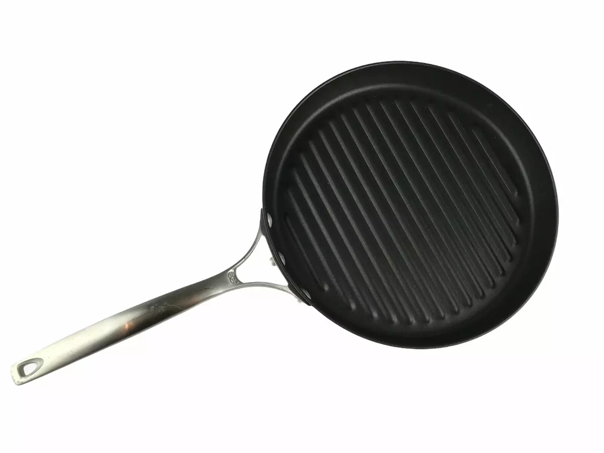 Grill Skillet Round Skillet Grill Pan Portable Aluminum Griddle