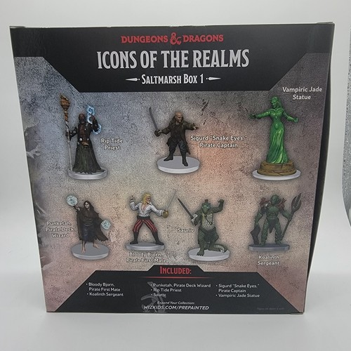 D&D Icons of the Realms - Saltmarsh Box 1 - Minis Set Dungeons & Dragons - New - Picture 9 of 9