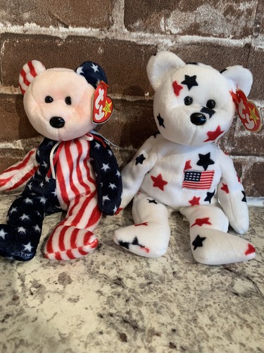 fourth of july beanie baby worth