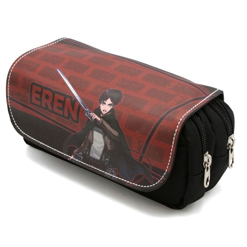 Attack on Titan - Eren Yeager Style A Canvas Travel Bag NEW Shingeki no Kyojin - Picture 2 of 3