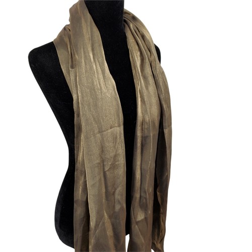 CEJON Womens Scarf Wrap Gold Mettalic 