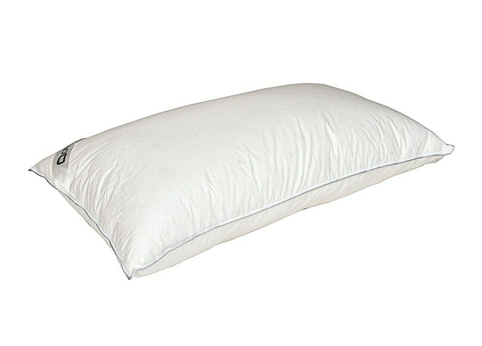 Downia Natural White Goose Down Feather Soft Pillow Luxurious KING 20"x36" NEW eBay