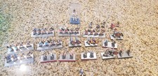 Lot of Soldiers Armored Lot. Metal. 8 Individual and 15 on plates