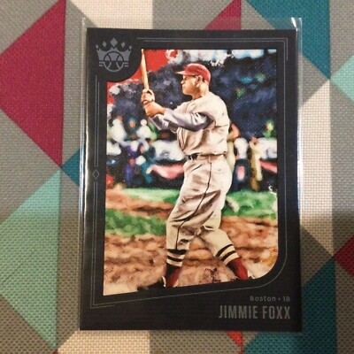 2019 PANINI DIAMOND KINGS BLUE FRAMED SP Jimmie Foxx Red Sox #20 HOF