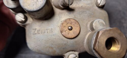 CARBURADOR Zenith 1939 GMC 6-229 C.O.E. camión nuevo stock antiguo - Imagen 4 de 12