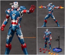 ZD Marvel Iron Man War Machine Iron Patriot Action Figure Collection Gift 7in