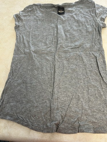 FOX T-shirt for Woman/girls grey W/ Graffiti effect Yellow Heart XS - Picture 6 of 6