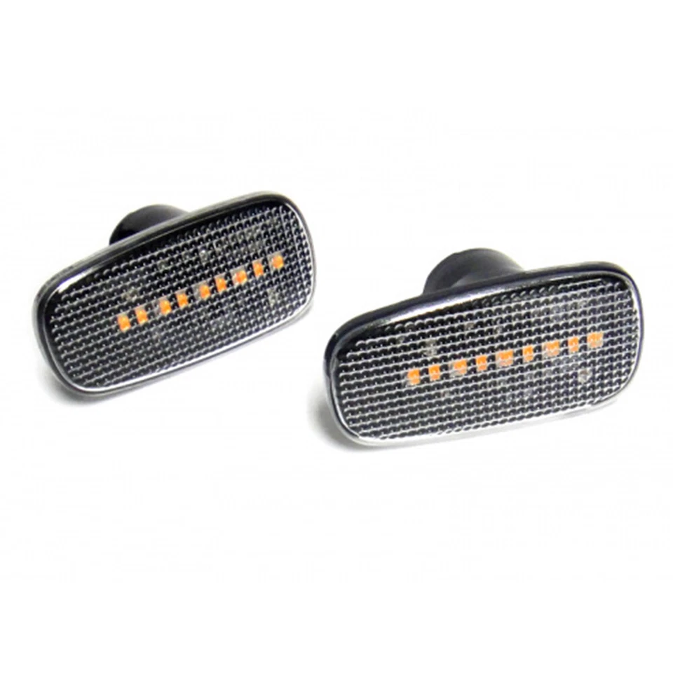 Clear Lens Amber LED Signal Side Marker Lights Lamps For 2004 2005 2006 Scion xB Foto 2 de 4