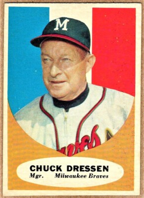 Chuck Dressen - 1961 Topps #137