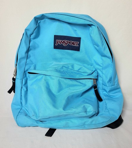 Jansport Backpack Teal Bottom School 