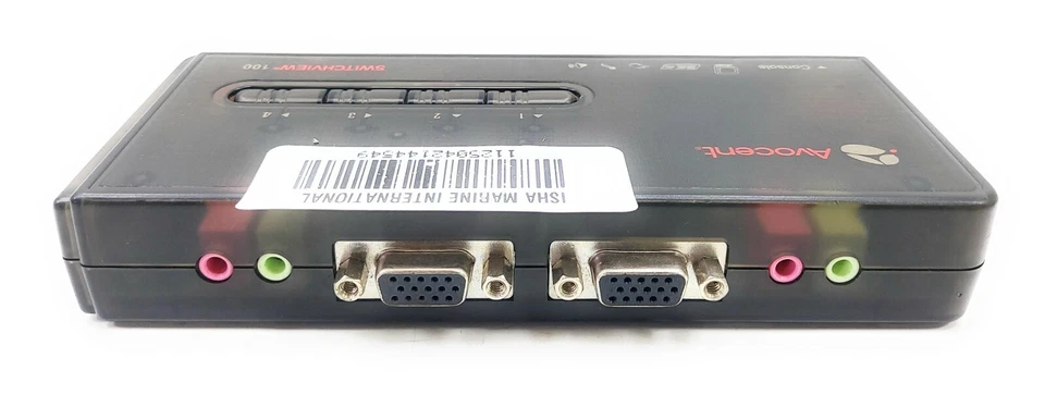 Avocent Switchview-100 4 Port KVM Switch - Image 4 of 4