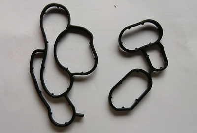 ELRING Oil Filter Housing Gasket Set For BMW E81, E87, E46, E90, E60, X1, X3, Z4 - 2 Pack