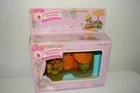 Vintage Strawberry Shortcake Almond Tea Deluxe Miniature PVC Figure w/ Box