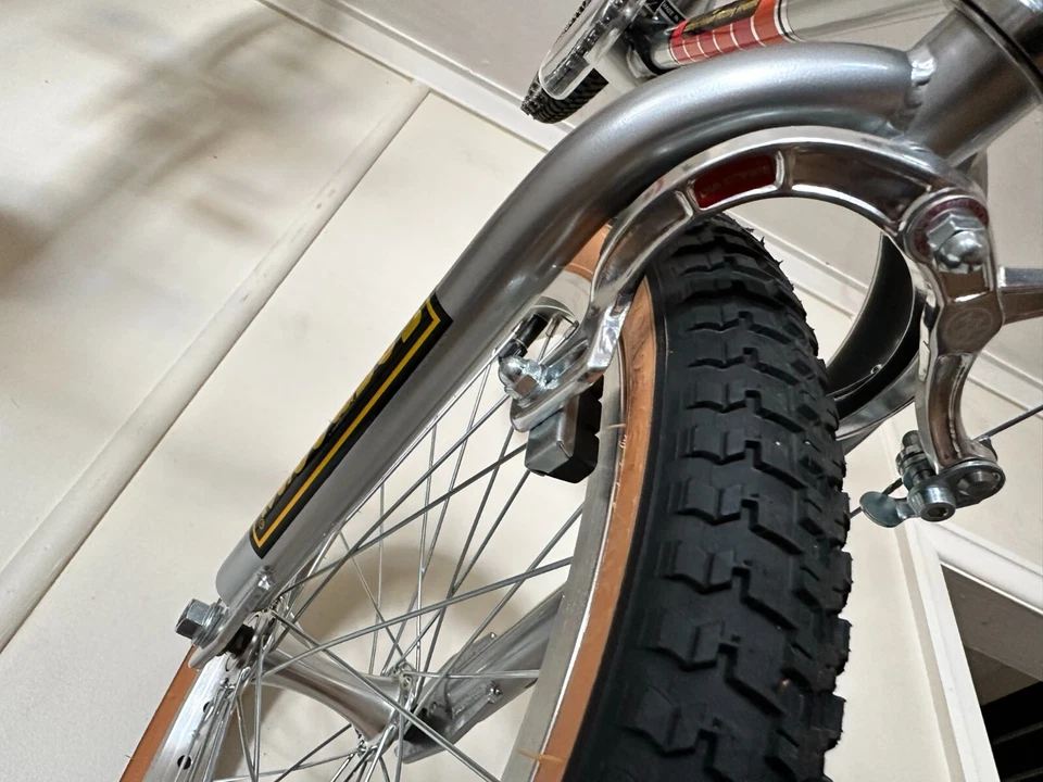 Mongoose Genuine 2022 Pro Class Style 36H Wheels- Satin Finish Silver/Black Tape - image 4 of 4