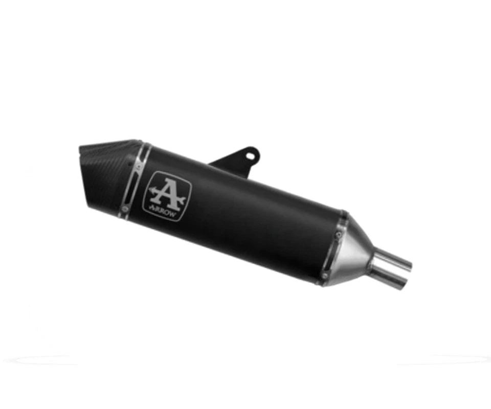 Terminale Scarico Arrow Racing Veloce Allum Nero TRIUMPH TIGER 900 GT / PRO 2024 - Immagine 2 di 4