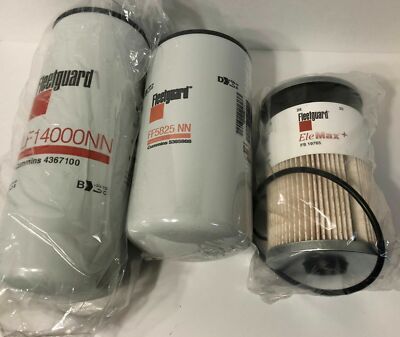 Cummins Oil Change Kit LF14000NN FF5825NN FS19765 Fleetguard Filter