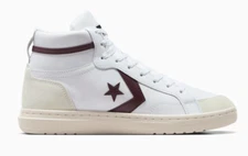Converse All Star Pro Blaze Classic Mid White Violet Egret Men's 8, 9, 10, 11