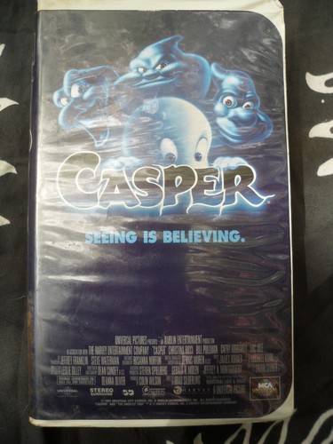 Casper (VHS-Kassette, 1995) Clamshell Casper Der freundliche Geist sieht glaubt - Bild 2 von 8