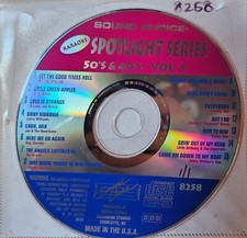 SC8258 50'S 60'S  SOUND CHOICE KARAOKE CDG RARE