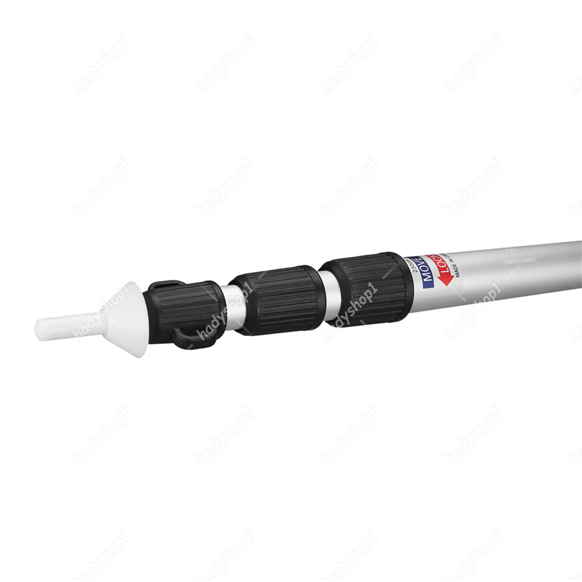 2Pcs Adjustable Aluminum Alloy Camping Tarp 90" Telescoping Tent Canopy