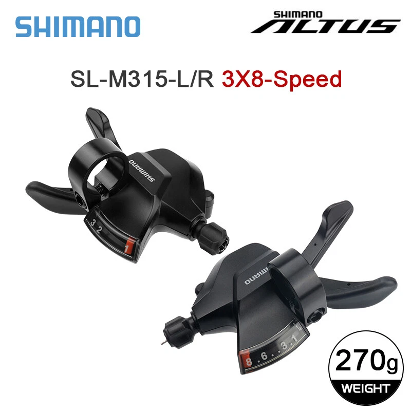 Shimano Altus SL M315 Rapidfire 3x7 3x8 Speed Trigger Shifter