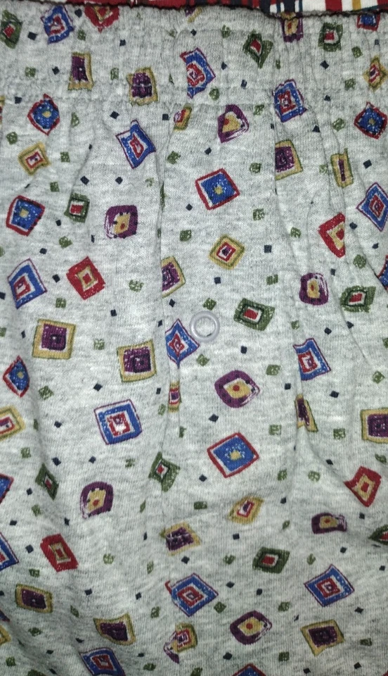 Roupa íntima vintage rara adolescentes meninos 2 Fruit Of The Loom L 14-16 confortável verão HTF - Imagem 2 de 4