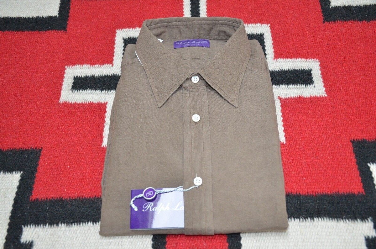 Ralph Lauren Purple Label Made in Italy Silk & Linen Blend