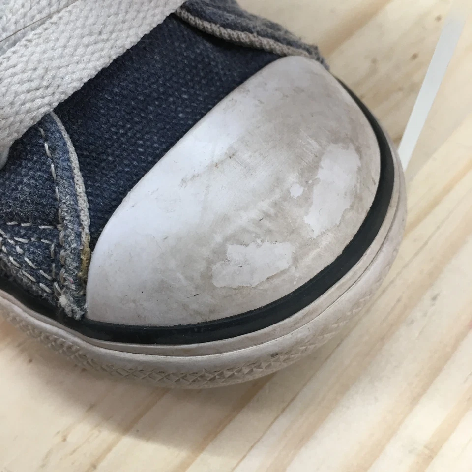 Converse Shoes Infant 9 Chuck Taylor All Star Low Sneakers Blue Canvas Lace Up - Image 3 of 4