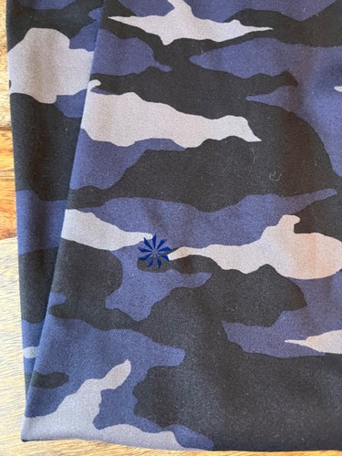 Athleta Girl Camo Gray Printed Chit Chat Leggings Size XL / 14 - Picture 5 of 5