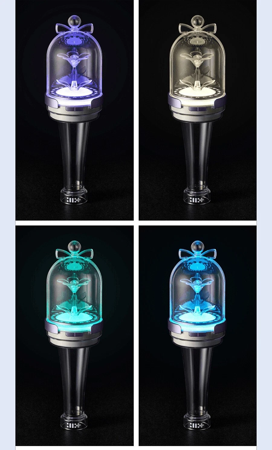 ILLIT OFFICIAL LIGHT STICK with Strap, Bag,5Card ,2Parts+etc