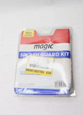  2-Guards Per Pack Magic Splash Guard Kit Prevent Water from Splashing White