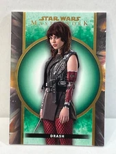 2022 TOPPS STAR WARS MASTERWORK #42 DRASH #/99 GREEN THE MANDALORIAN