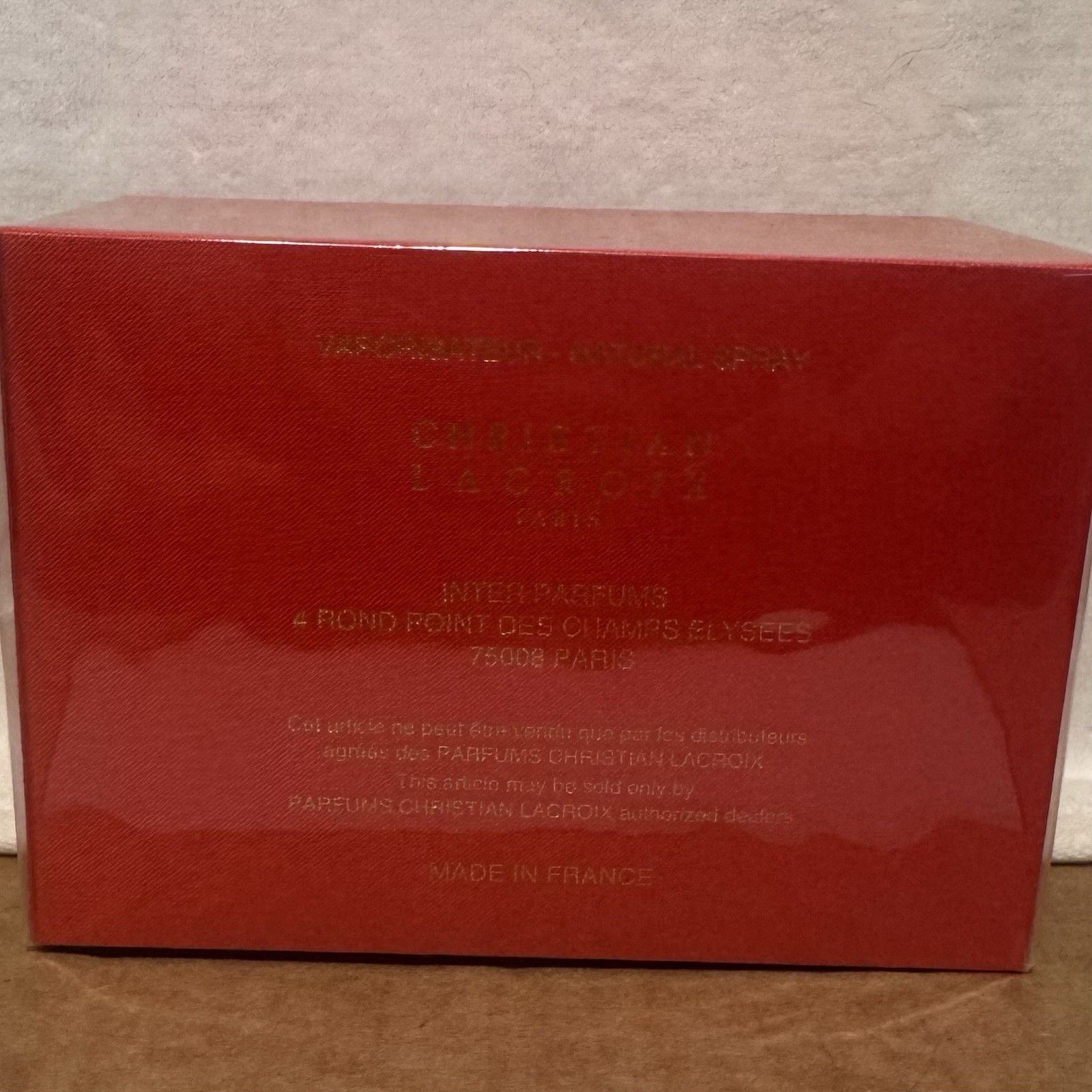 Christian Lacroix Paris Eau de Parfum Women 125 ml/4.2 Fl. Oz Sealed