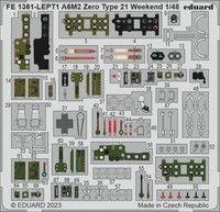 A6M2 Zero Type 21 Weekend - Eduard - / 1:48 - Eduard FE1361