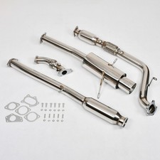 4rolled Tip Racing Catturbo Exhaust System Kit For 02-07 Subaru Wrxsti Gdgg
