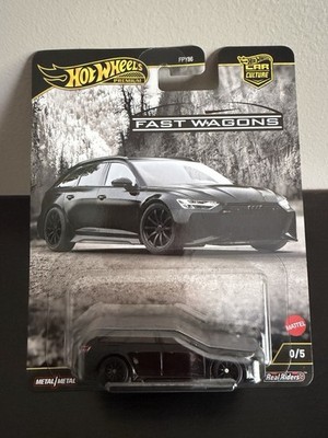 Hot Wheels Car Culture Fast Wagons Audi RS6 Avant Chase