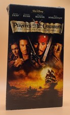 Pirates of the Caribbean: The Curse of the Black Pearl VHS 2003 Buy 2 Get 1 