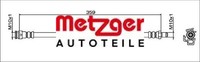 Metzger 4112051 Bremsschlauch Vorderachse Vorne FüR Iveco