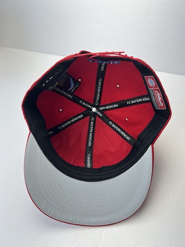 Gorra de fútbol FC Bayern Munich FAN Snapback roja SK - 93 PRO - Imagen 6 de 9